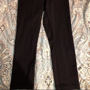 Black cropped lulu lemon leggings